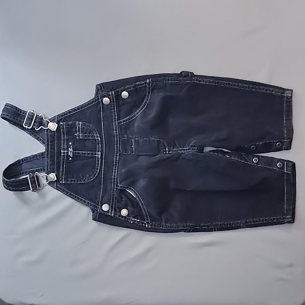 Baby Gap dark blue corduroy (unisex) overalls,       Size: 1 (12-18 months)